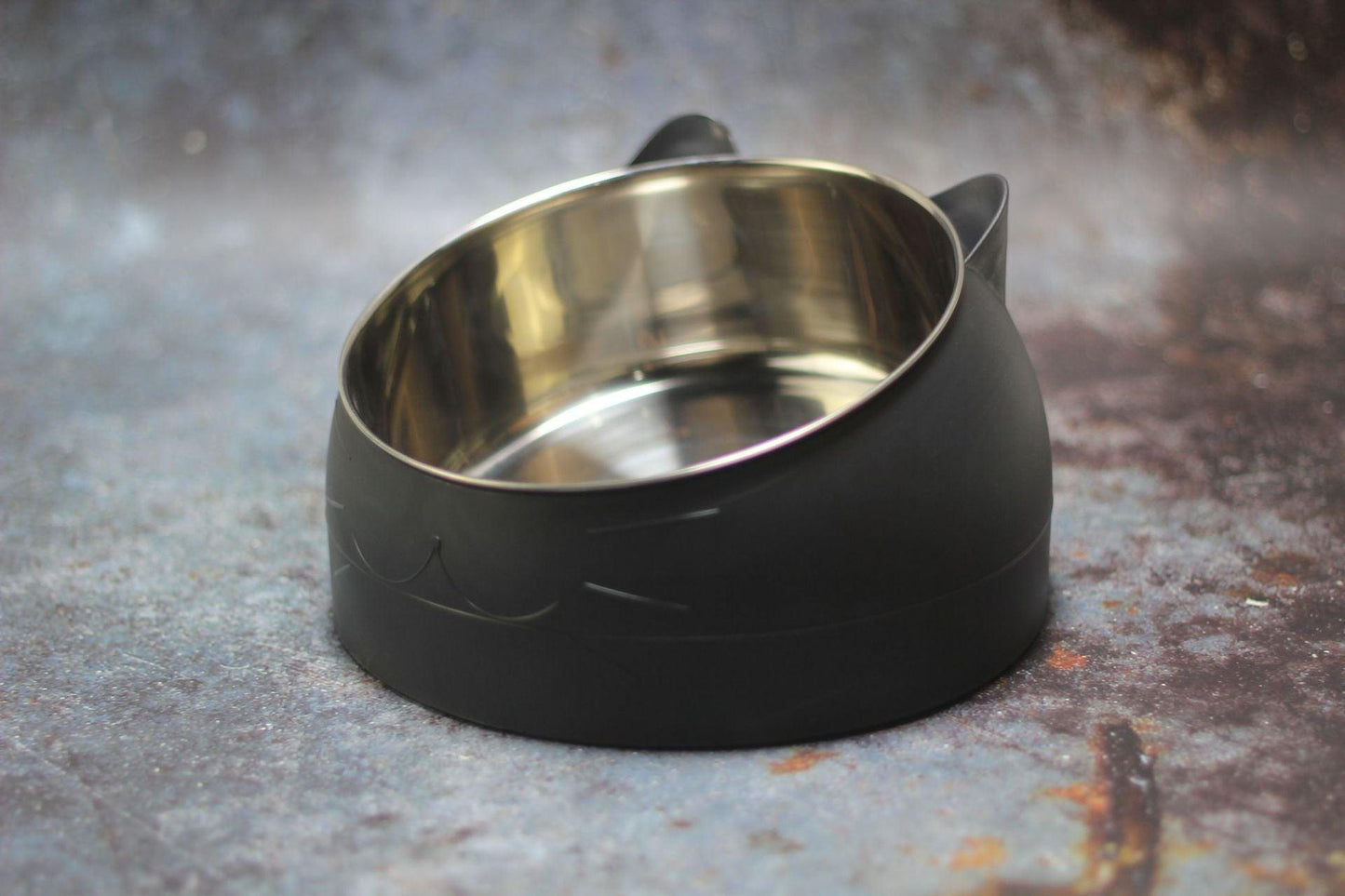 Elevated Slanted Pet Bowl - Ergonomic Design For Improved Feeding Experience