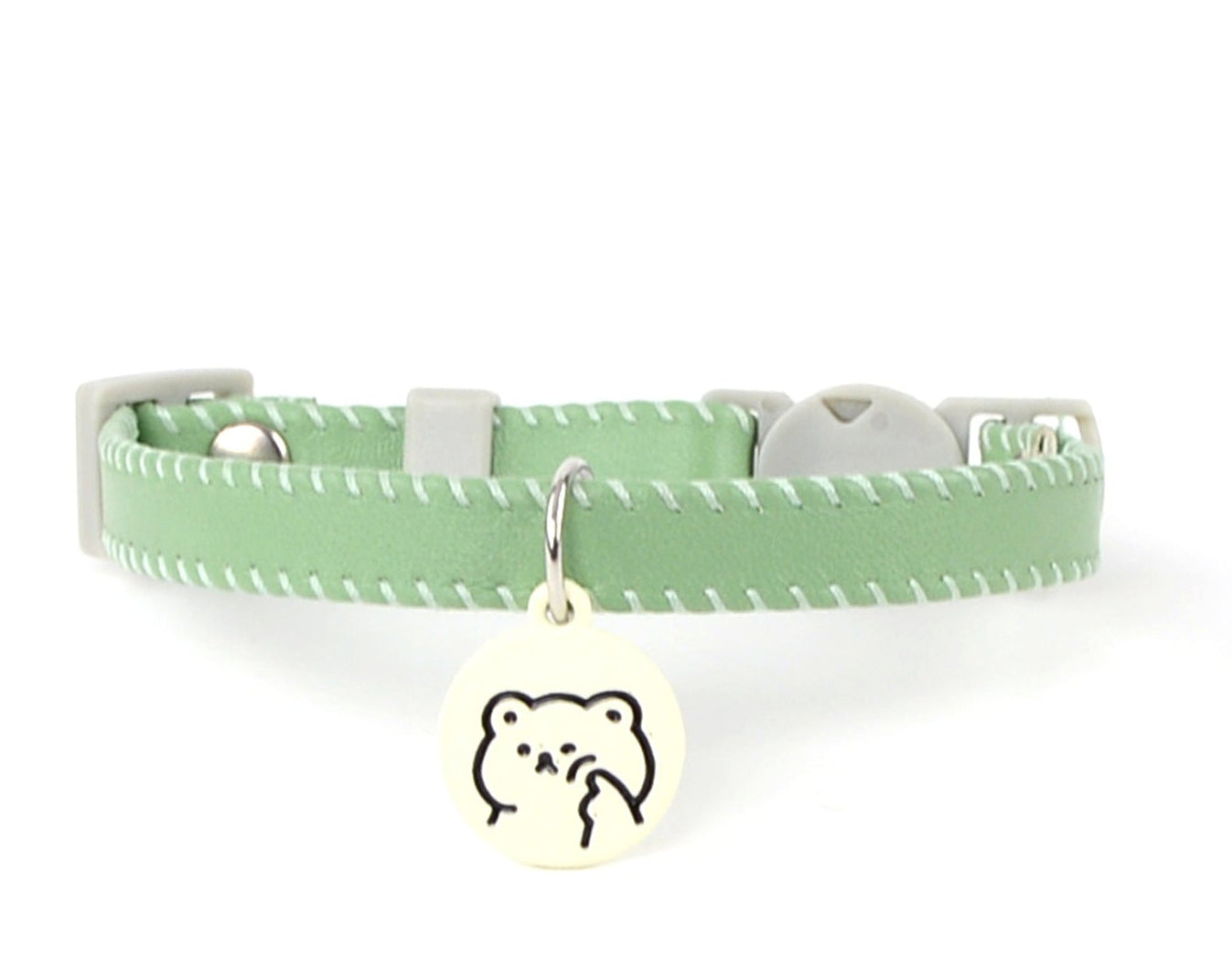 The "Cream Forest" Pastel Collection – Whimsical Pet Collar