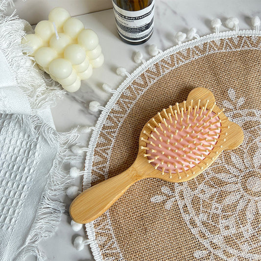 Cushion brush, air cushion, natural pet hair comb, massage comb