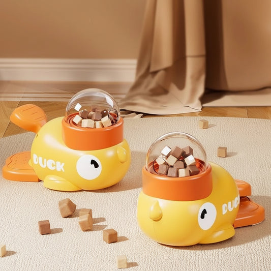 The "Quack-a-Treat" Puzzle Feeder